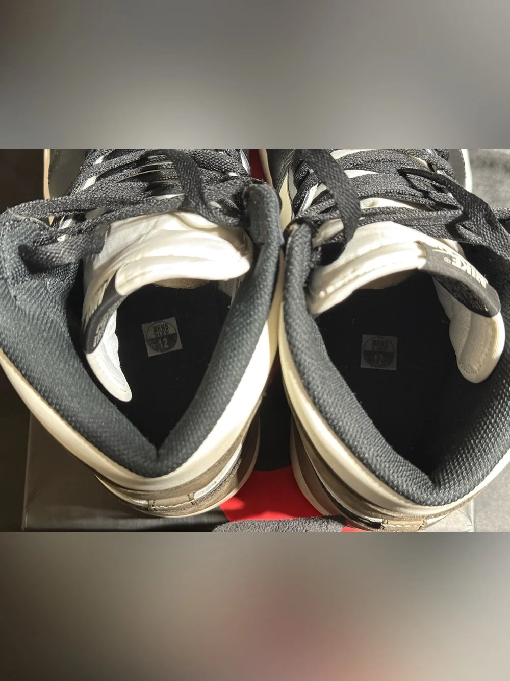 Men's Size 12 - Jordan 1 Retro High Dark Mocha